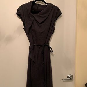 Grey Wool Dress